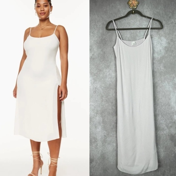 Wilfred x Aritzia Affogato Midi Slip Dress In Light Purple Lavender Women's Sz 6 - Picture 1 of 9